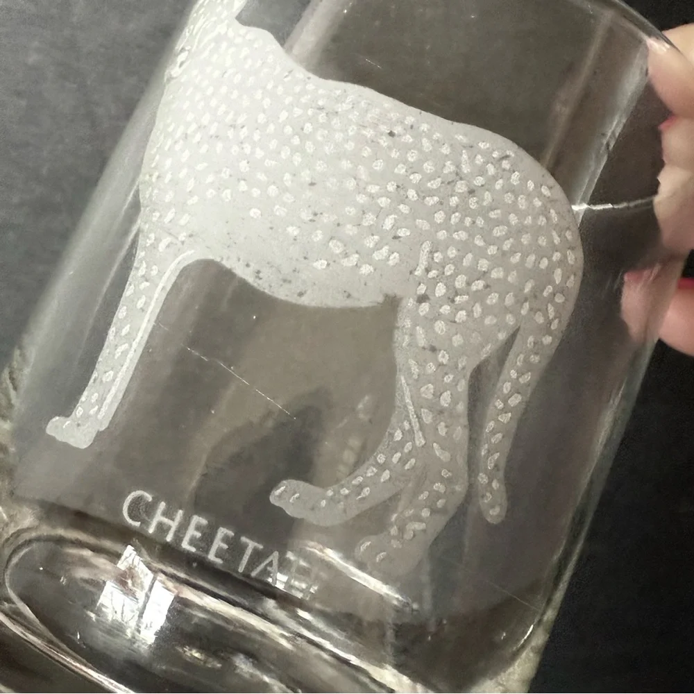 Georg Jensen “Endangered Species” Etched Whiskey Glasses 1970s Denmark– Set of 4